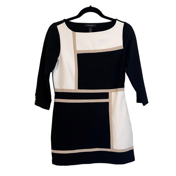 White House Black Market‎ Colorblock Tunic XS - Picture 7 of 7